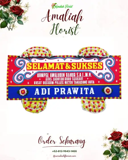 Papan Bunga Ucapan Selamat Kejawar